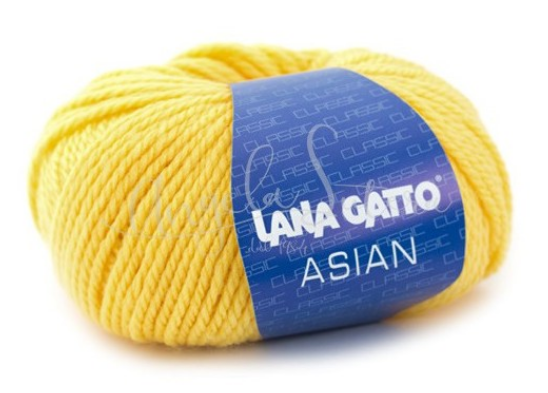 Příze Lana Gatto Asian žlutá