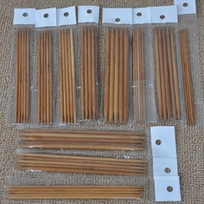 Pletací jehlice - ponožkové bambusové malé č. 3,25  mm