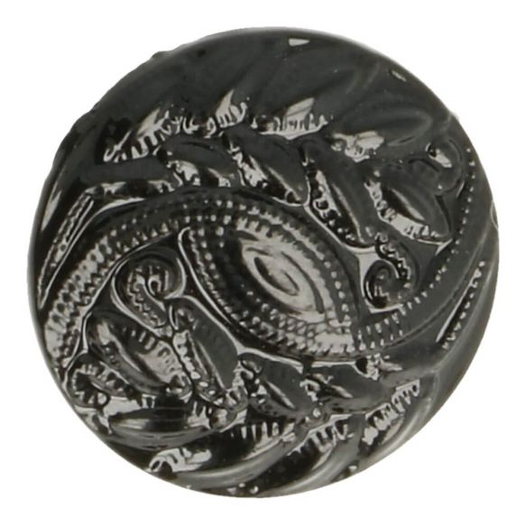 Knoflíky kovové černé 15 mm