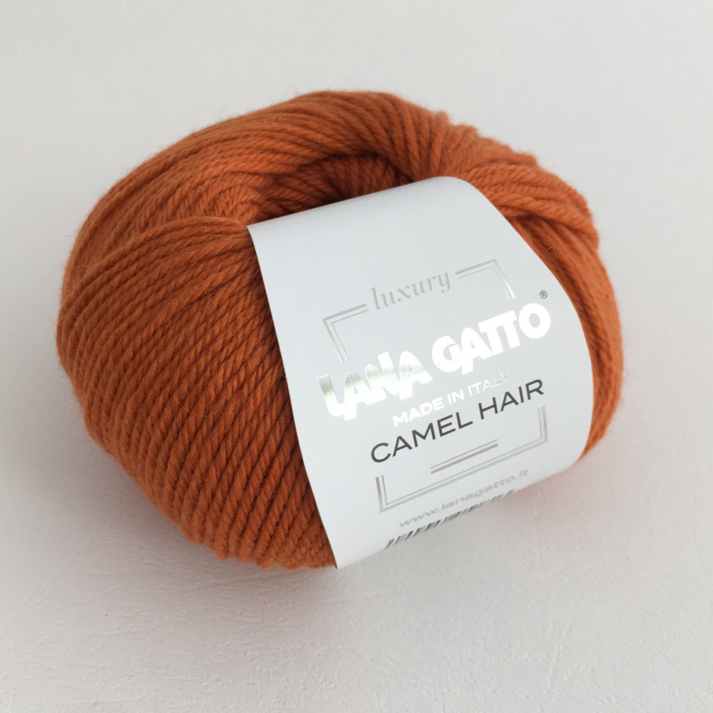 Příze Lana Gatto Camel Hair oranžová