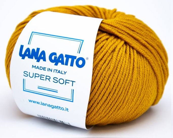 Příze Lana Gatto Supersoft zlatá