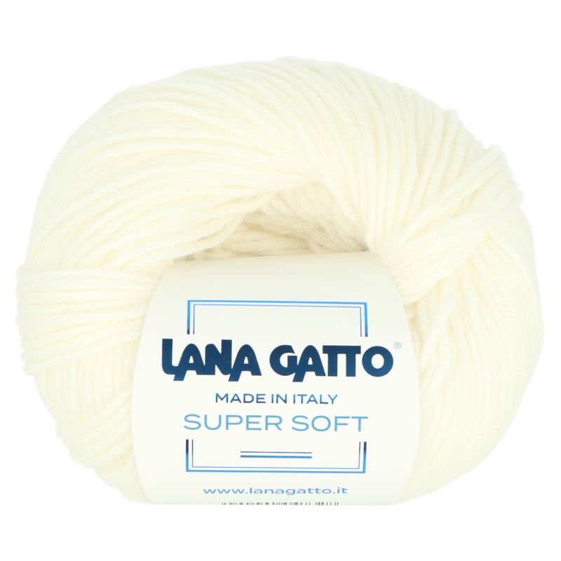 Příze Lana Gatto Supersoft bílá