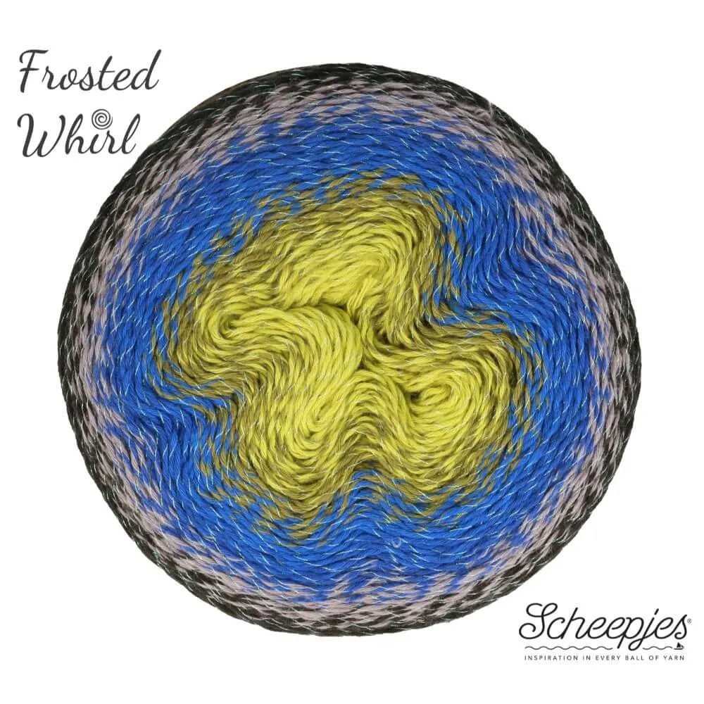 Duhové klubko Scheepjes Frosted Whirl - Yummy Tummy 1000 m 