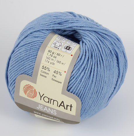 Příze Yarn Art jeans světle modrá