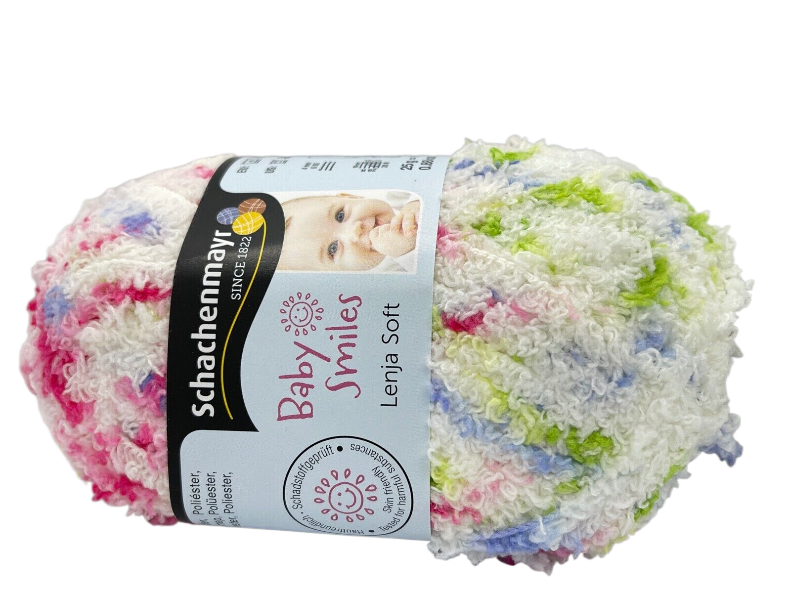 Příze Baby smiles Lenja soft barevný melír