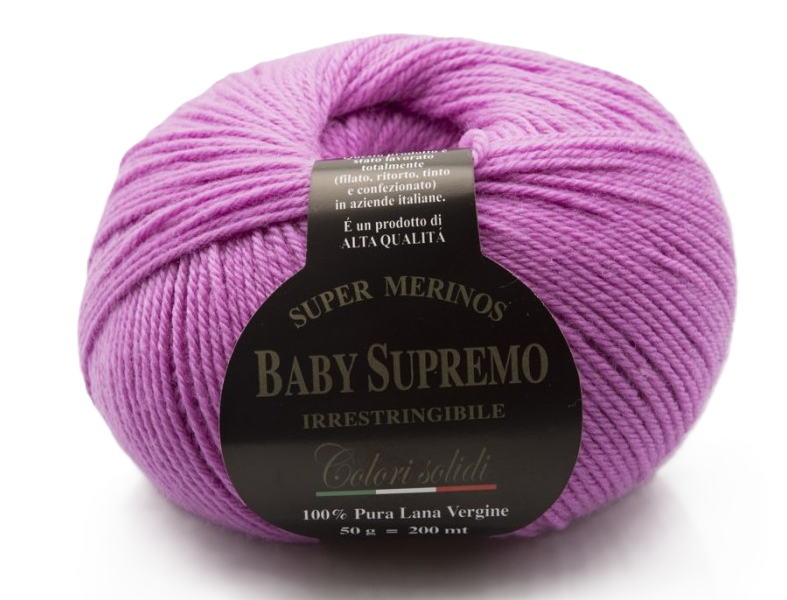 Merino vlna Rial Filati Baby Supremo fuchsie