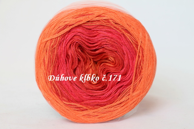 Duhové klubko grapefruit 900 m