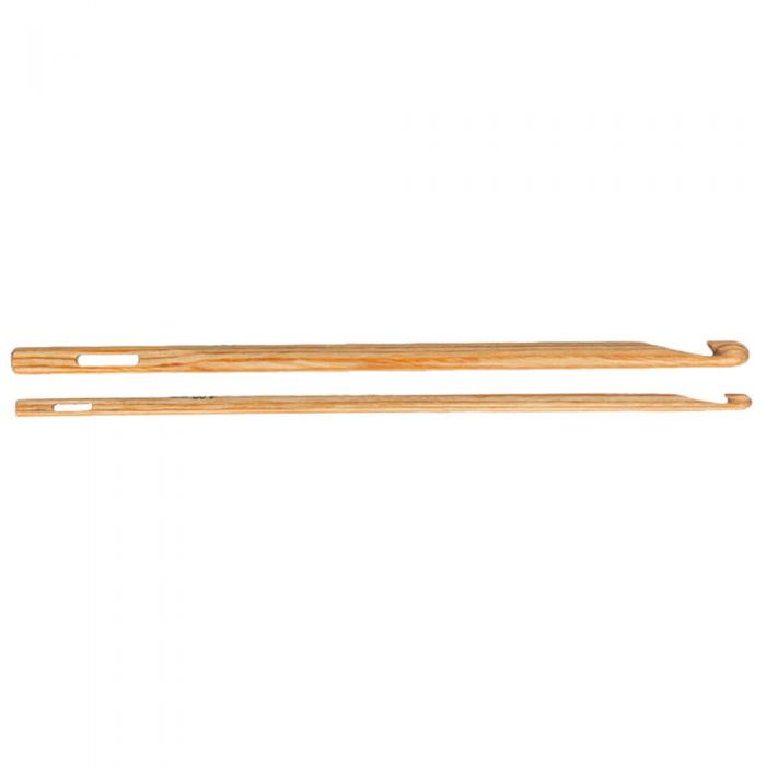 Háčky KnitPro pro knooking dřevěné č. 4 a 6 mm