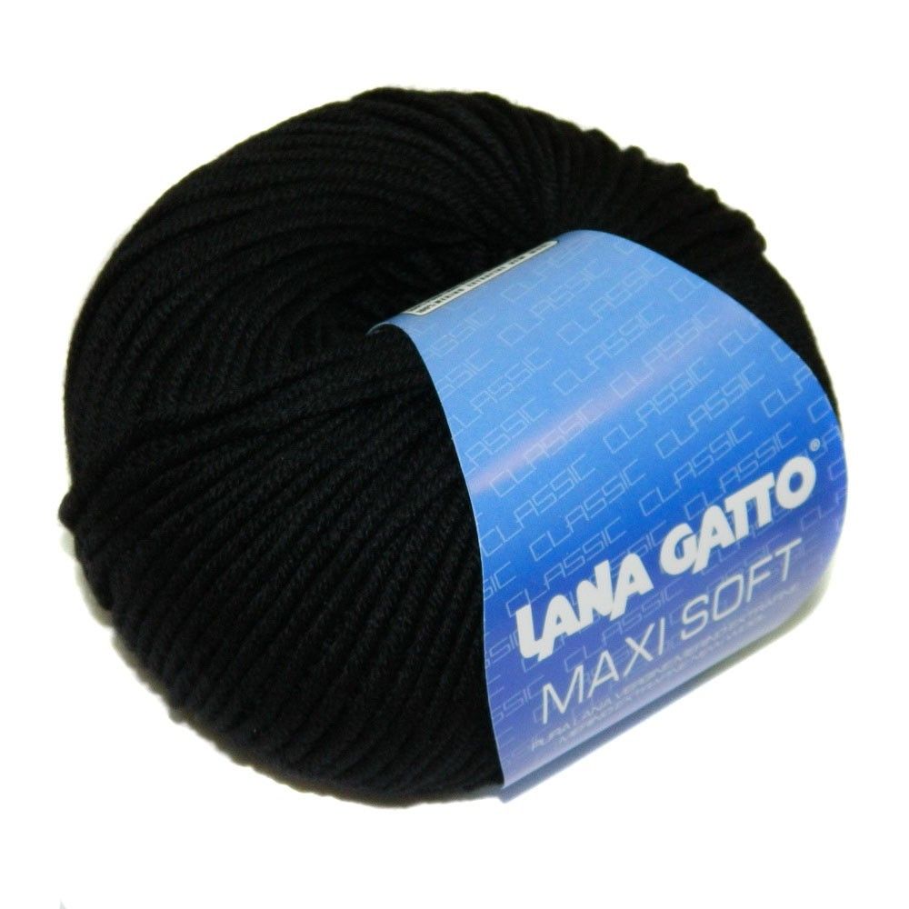 Příze  Lana Gatto Maxi soft černá