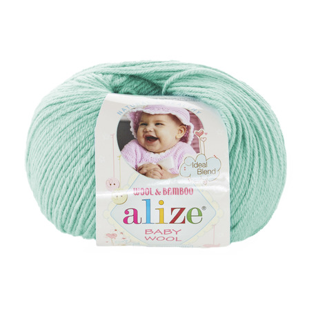 Příze Alize Baby wool světlá mint