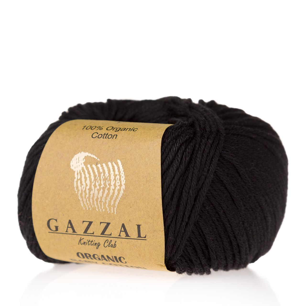 Příze Gazzal Organic baby cotton černá
