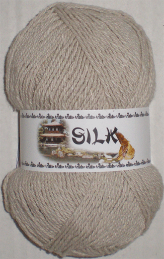 Příze Silk přírodní