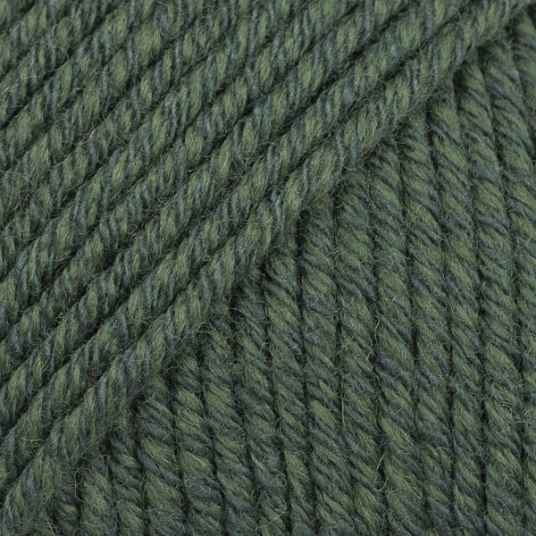 Příze Drops Cotton merino tmavá zelená