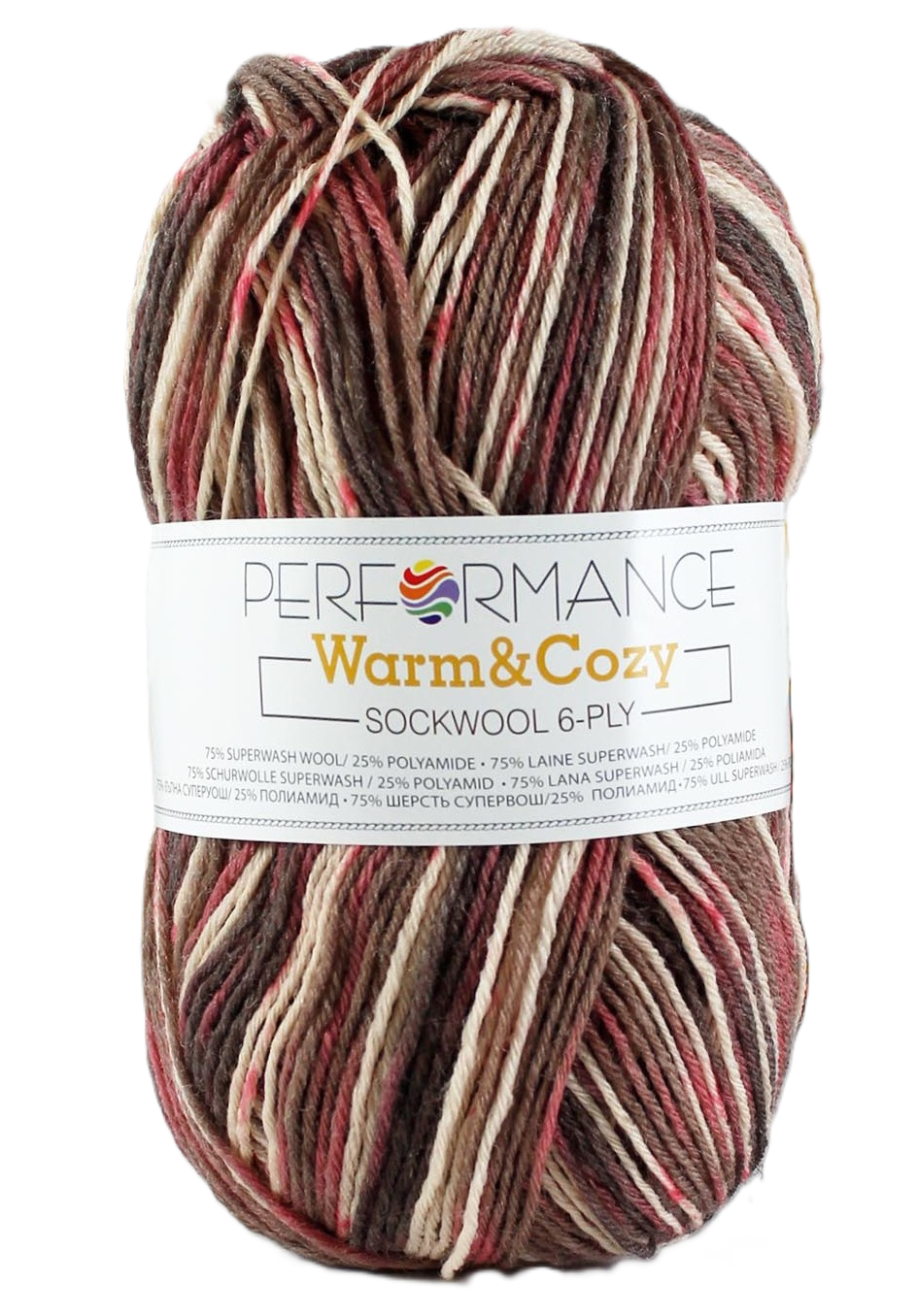 Příze Performance Warm&Cosy zemitá