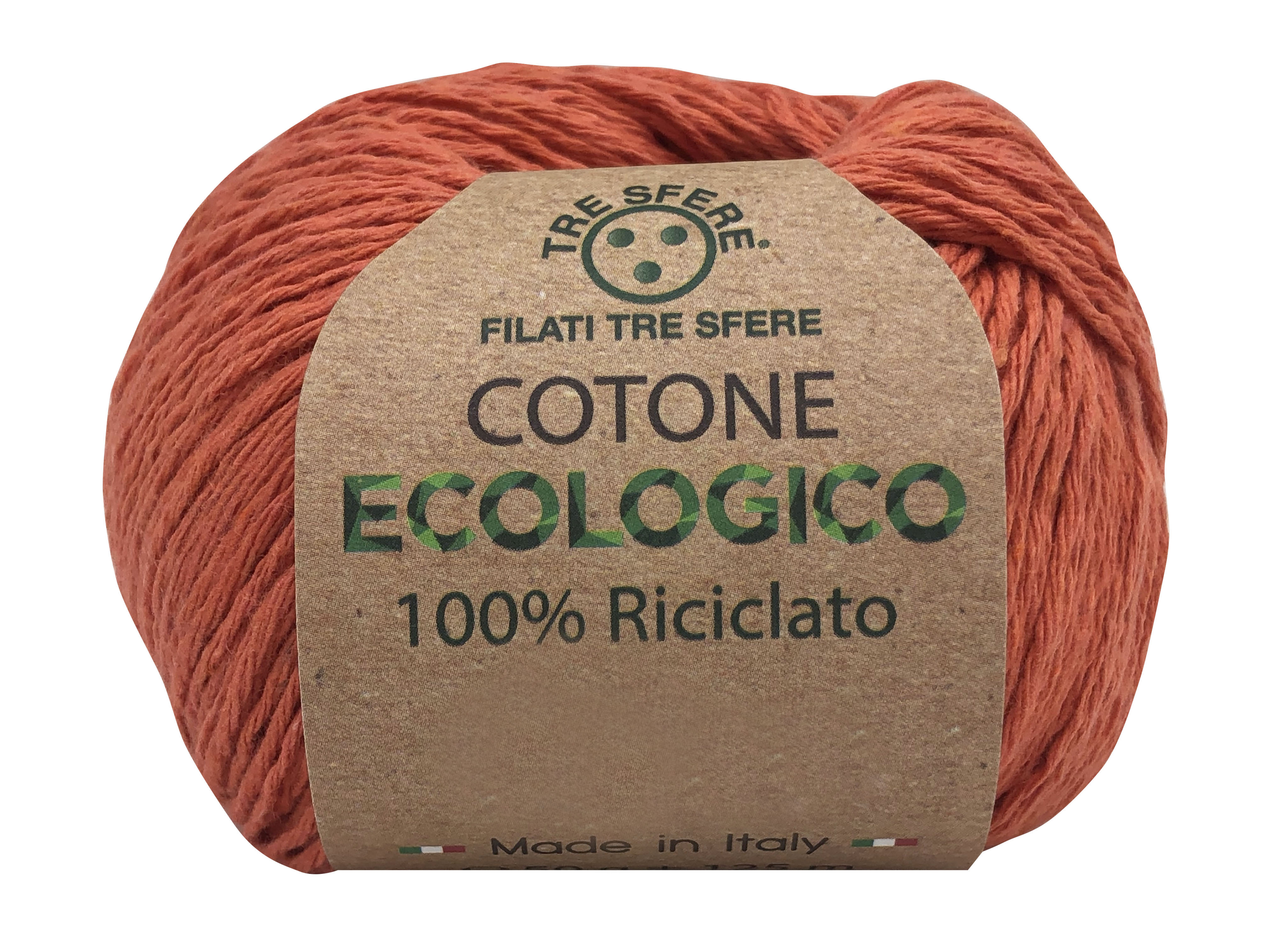 Příze Cotone ecologico korálová