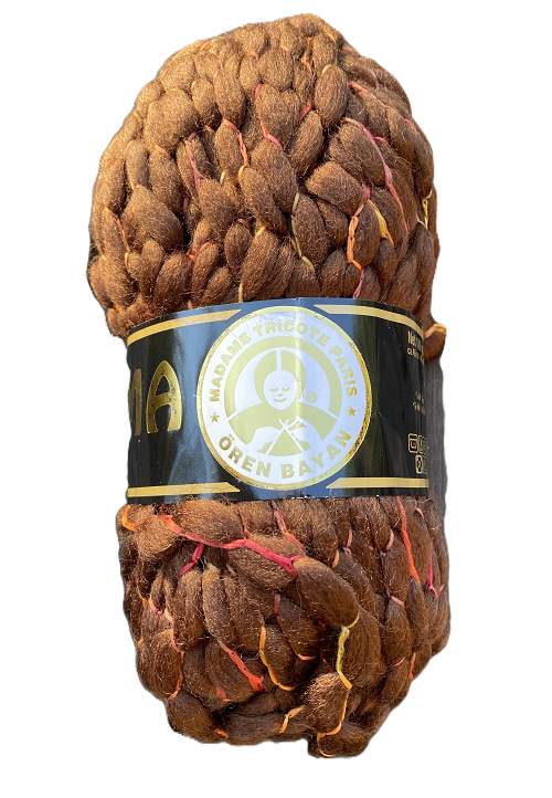 Příze Madame Tricote Paris Lima hnědá