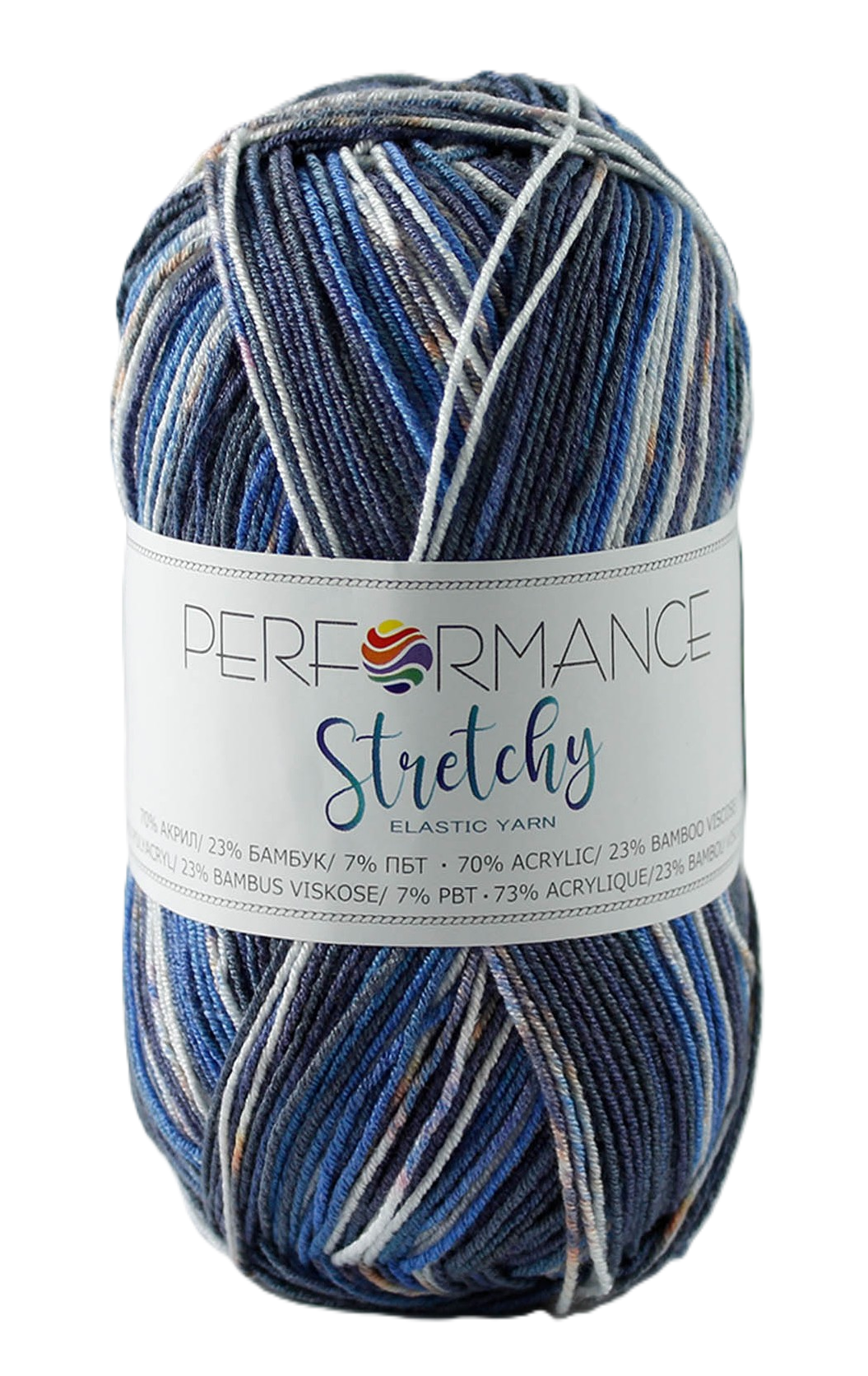 Příze Performance Stretchy modrá