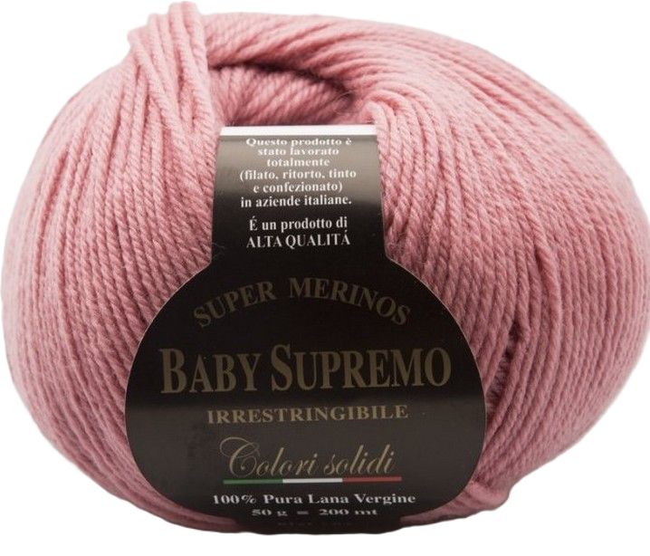 Merino vlna Rial Filati Baby Supremo starorůžová