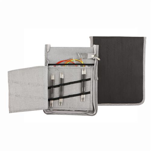 Sada výměnné kruhové jehlice KnitPro Karbonz deluxe set