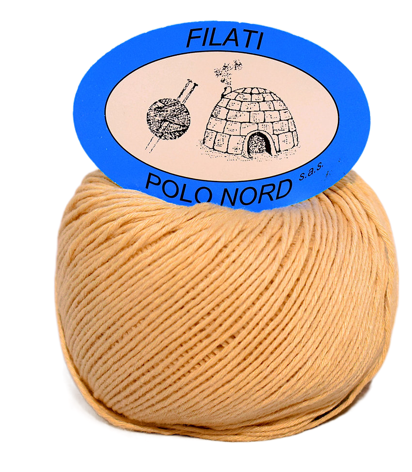 Příze Polo Nord bavlna+kašmír béžová