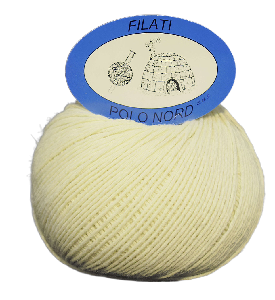 Příze Polo Nord vlna+angora bílá