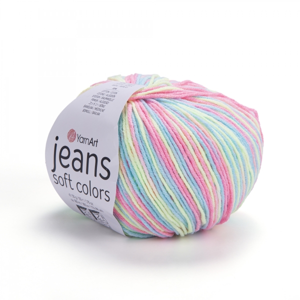 Příze Yarn Art Jeans soft pastelová