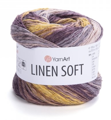 Příze Yarn Art Linen Soft podzimní podvečer