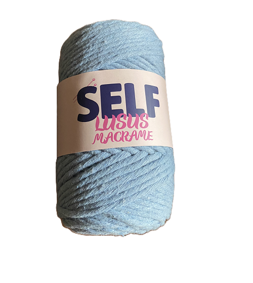 Příze Self Macramé šedá