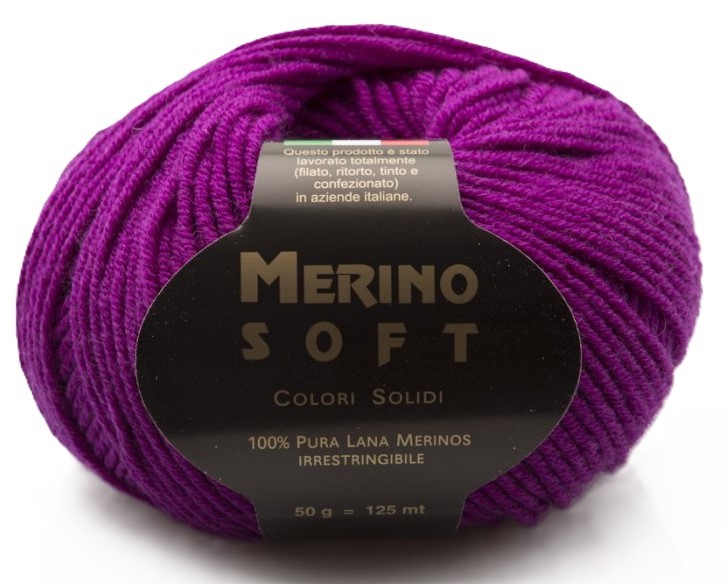 Příze Rial Filati Merino Soft cyklámen