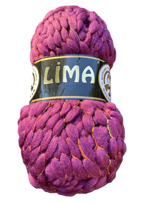 Příze Madame Tricote Paris Lima vínová