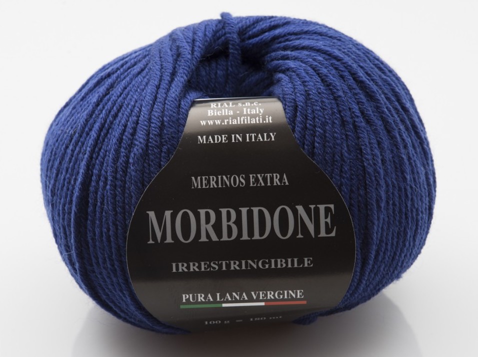 Příze Morbidone indigová modrá